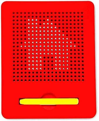 Firmus Magnetic Drawing Pad with Stylus Pen & 10 Pattern Card Magnet for Kid