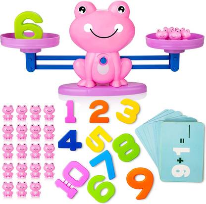 KIDOLOGY Frog Balance Cool Math Game Balance Counting Toys