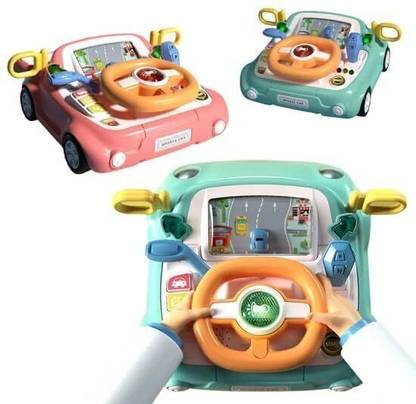 Knick Knack Wheel Baby Racing Car Game Interactive Learning Simulation Drving Toy