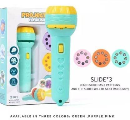SOPALI Mini Slider Projector Flash Light for kids easy to learn