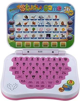 lavilok Learning Laptop With Music And Alphabet A TO Z AND Counting 1-10 Sound_G162