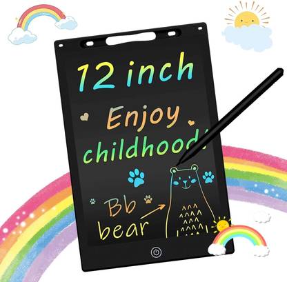 weezly 12inch LCD Pad Writing Pad Notepad Erasable & Rechargeable for Kids & Adults