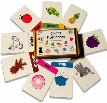 doxbox Colours flashcards