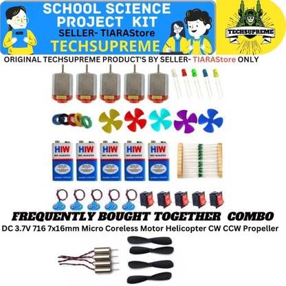 TechSupreme School Science Project DC Motor kit