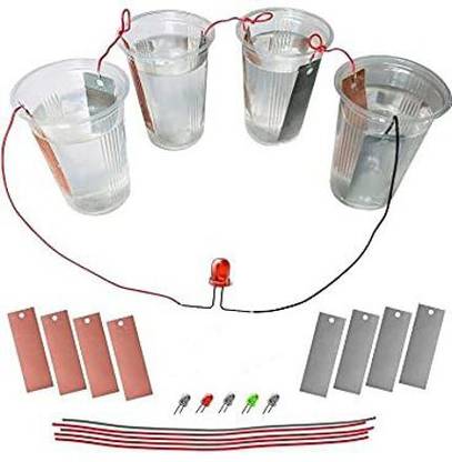 VITSZEE Salt Water Battery DIY Science Experiment kit,Learning, Project, Practical model