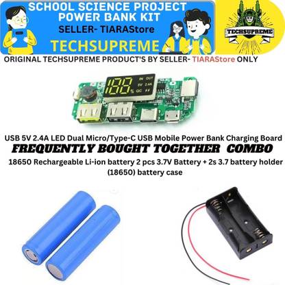 TechSupreme School Science Project Power Bank kit