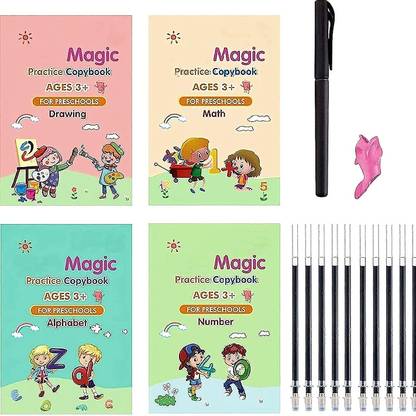 crockdile Sank Magic Tracing Book: Effortless Calligraphy Practice