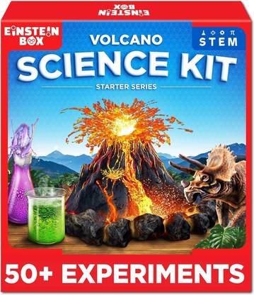 Einstein Box Volcano Science Starter Kit for 6 to 15 Year Olds|