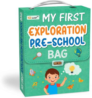 GO WOO My first Exploration Preschool Bag :Picture Book for Eary Learning|Set of 8 book