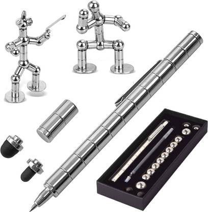 TOONSOINT Fidget Pen,Magnetic Metal Pen, Multifunctional pen Nib