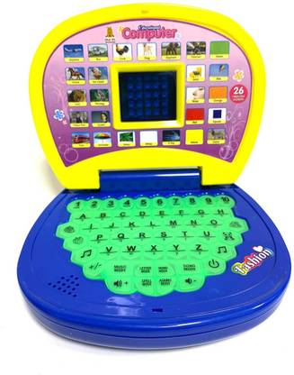 Toys R Us Universe of Imagination Educational Laptop Computer Toy Activity Alphabets Learning Machine