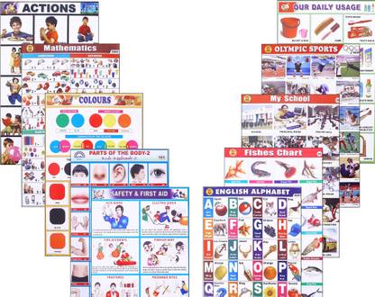 Nivita Kids Learning Project Work Sticker Chart, Pack Of-10