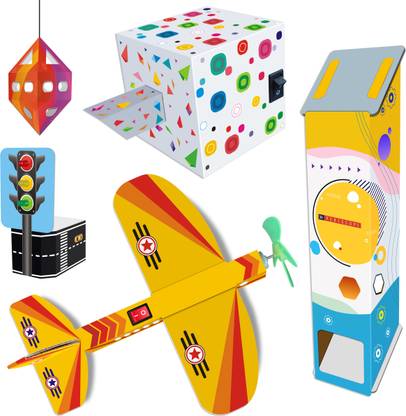 Kit4Curious 25 Experiment Kit -20 DIY Project+5 Exclusive Activity-Periscope, Vacuum Cleaner