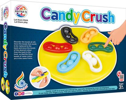 Ratnas Candy Crush Mind Challaneging Game for all ages (Multicolor) (1948)