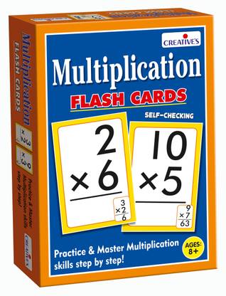 Creatives Multiplication Flash Cards