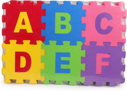 Skee Puzzle Mats Eva Foam A to Z and 0 to 9 Puzzle