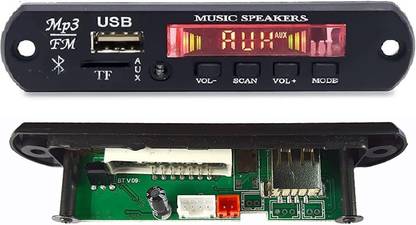 Pennon Bluetooth FM, USB, AUX, Card MP3 Stereo Audio Player Decoder Module Kit with Remote for Amplifier