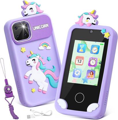 CASON Smart Phone for Boys & Girls,2.8" Mini Toy Phone for Kids with Dual Camera