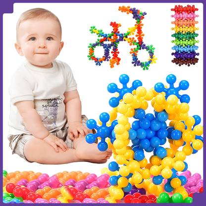 MUMMA MALL Star Blocks (100 pcs)