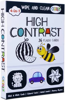 Kyds Play High Contrast Flash Cards
