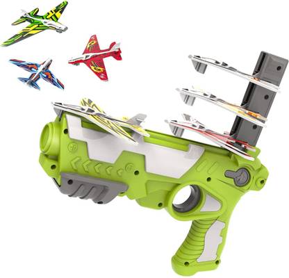 Magicwand One Click Ejection Catapult Foam Plane Launcher Gun Toy