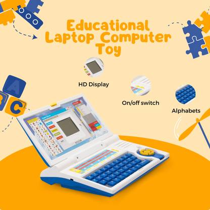 Kidkitz Educational Laptop Computer Toy With Mouse 20 Fun Activity For Kids