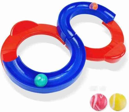 HAZIRO Infinity Loop Interaction Creative Track Toy with Bouncing Ball ...