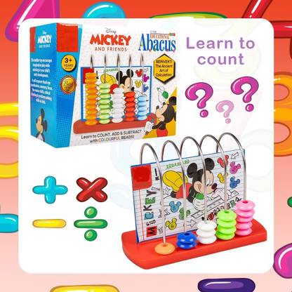 zokato Educational Abacus Junior Frozen for Counting Addition Subtraction