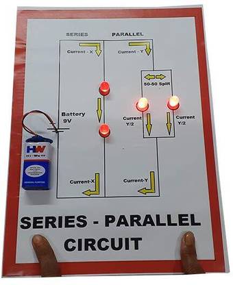 MELODY's Series and Parallel Circuit Physics Science Working Model for School Project