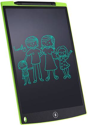 MOOZMOB 12 Inch Writing Pad for Kids, Reusable and Erasable LCD Writing Tablet