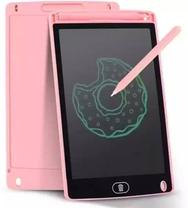 वाइकॉर्प Reusable LCD Writing Board, 8.5 Inch Digital Slate with Stylus for Drawing