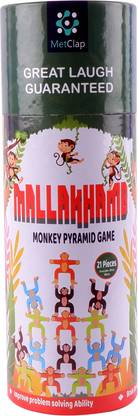 MetClap Mallakhamb game with Round Box