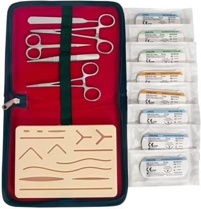 AVIS (LABEL) Suture Practice Kit Advanced Model Skin Pad Super Deluxe Quality