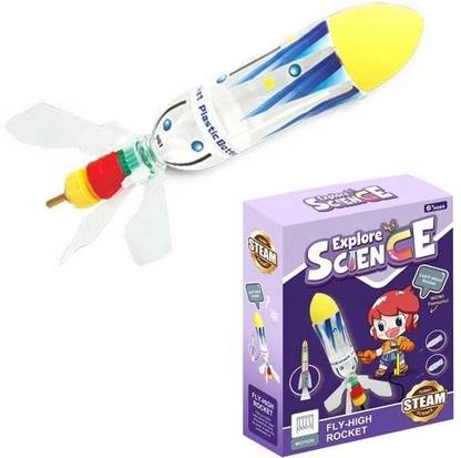 IDUINO Fly High Water Rocket Launcher Kit for Kids