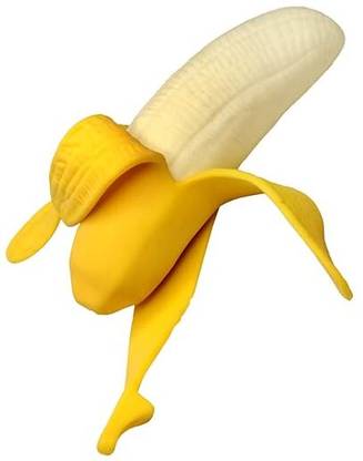INAAYA Stress Relief Squishy Banana Toy for Kids