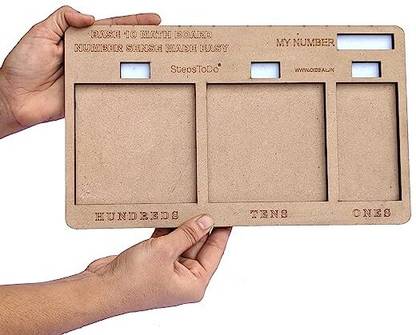 StepsToDo Only Place Value Mat | Teach Number Concepts & Place Value | Math Manipulative