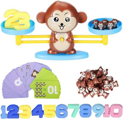 MARTO Monkey Balance Counting Cool Math Games - STEM Toys Educational Game