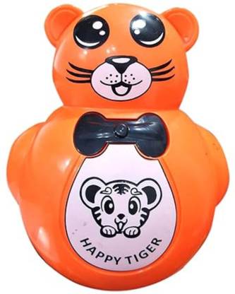 Monty Maestro Roly Poly Tiger Tumbler Doll with Light & Music