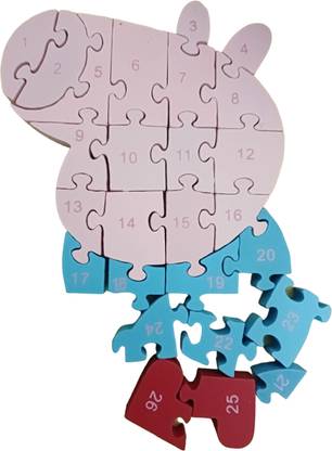 VEE WOODEN Animal puzzle model piggy