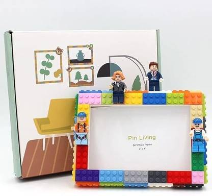 Samvardhan Building Blocks Photo Frame figures and blocks (5 X 7) inches