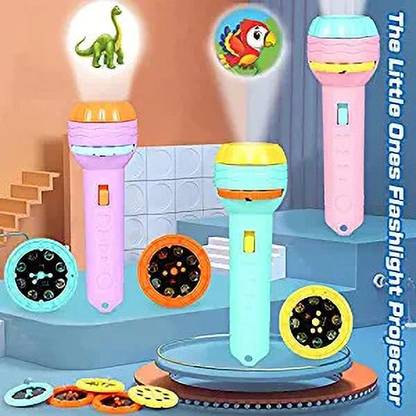 Graphene 6 slides 48 patterns Projector Slide Flashlight Projector torch for kids