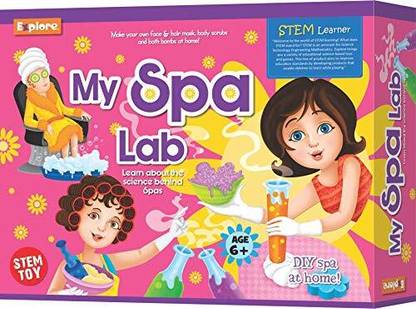 Quirky little Things My spa Lab, Learn science behind the spas, STEM learner and Innovative Toy