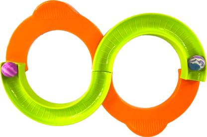 Toy DEKHO Infinity Loop Track Toy with 2 Bouncing Balls