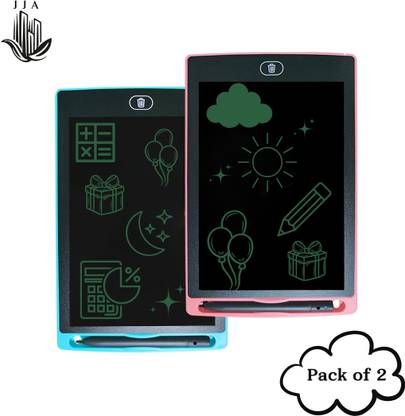 VMV FUZON LCD Electronic Writing pad Tablet 8.5"Screen Kids Toys Drawing Tablet(Pack of 2)
