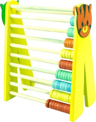 HOUSE OF COMMON Wooden Toy Abacus|Montessori Learning Toy|Learn Counting