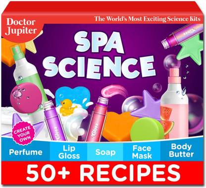 Doctor Jupiter Spa Science Experiment Kit for Kids Aged 6-8-12-14|Science Learning Kit Set