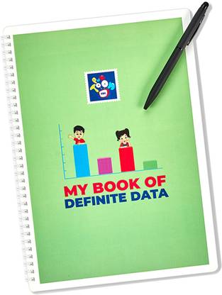 PunToon Kids Reusable Data Definite Bar Graph Book For Kids 5-6 Years
