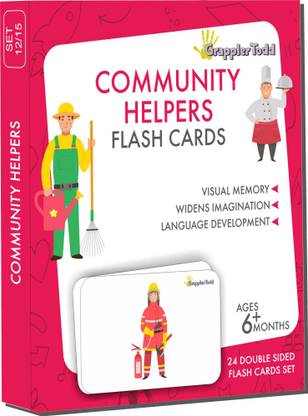 Grapplertodd Early Learning - Community Helpers Flashcards