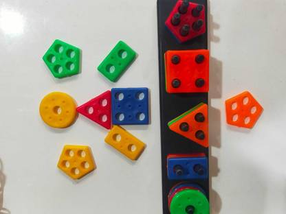 Dolpinstyle Shapes Intellectual Geometric Shape Matching Blocks Learning Toy