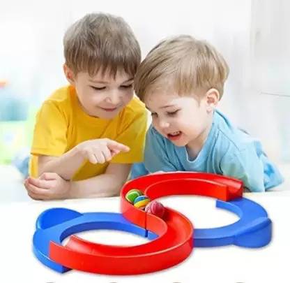 Brainy kids Infinity Loop Interaction Creative Track Toy with Bouncing Ball
